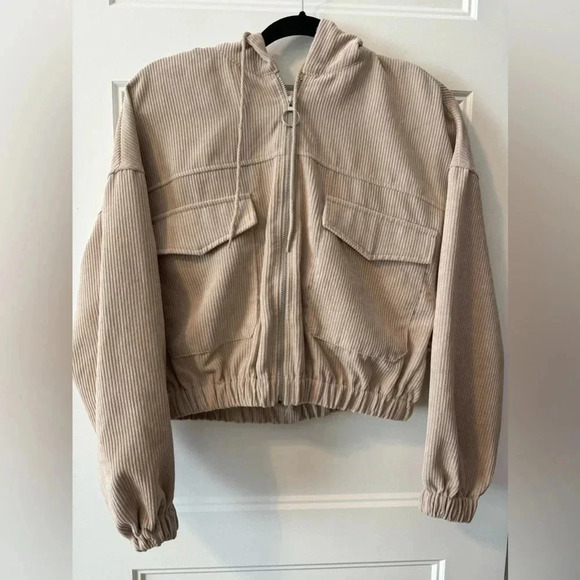 Elodie Cropped Corduroy Jacket - Picture 1 of 6